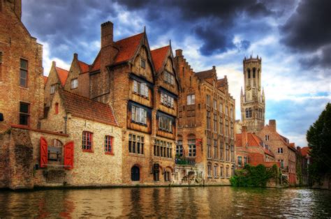 Bruges West Vlaanderen Belgium Most Beautiful Cities World