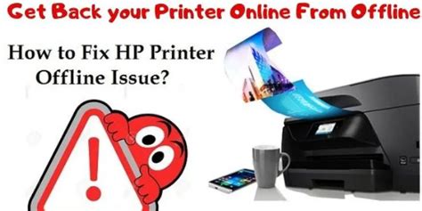 Steps To Fix Hp Printer Offline Windows 10