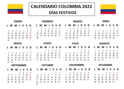 Picasso Frijoles La Ciudad Calendario De Dias Festivos En Colombia Vrogue