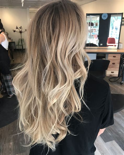 beachy lived in blonde balayage hair by danielle in denver co balayage hair blonde blonde