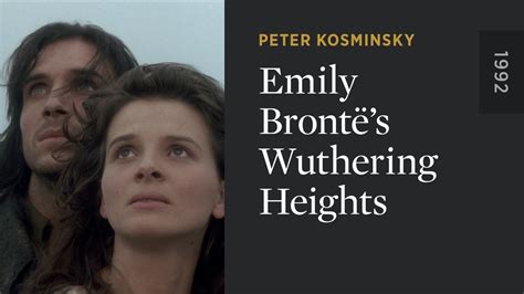Wuthering Heights 1992 In The Criterion Collection Brontëblog
