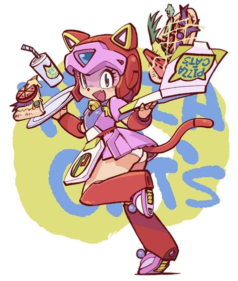 Polly Esther Samurai Pizza Cats Rrobotgirls
