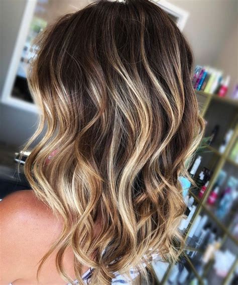 Dark Hair With Chocolate And Blonde Highlights Light Brown Hair Ombre