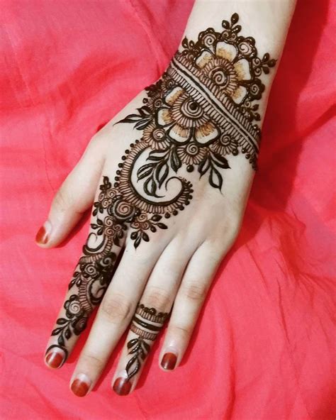 Simple Arabic Mehndi Designs For Left Hand K4 Fashion