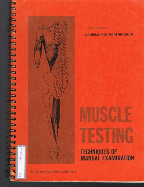 Muscle Testing Techniques Of Manual Examination Uk Daniels
