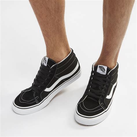 Shop Black Vans Sk8 Mid Reissue Shoe For Mens By Vans Sss