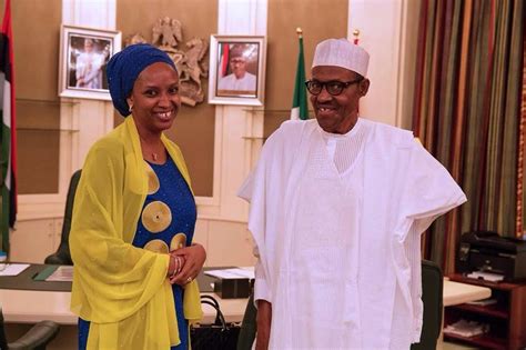 Buhari suspends hadiza bala usman as npa ceo. PHOTO: NPA MD, Hadiza Bala Usman visits Buhari | Ships & Ports
