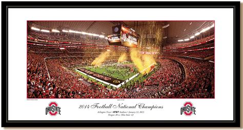 Ohio State Against All Odds 2014 National Champions Framed Print