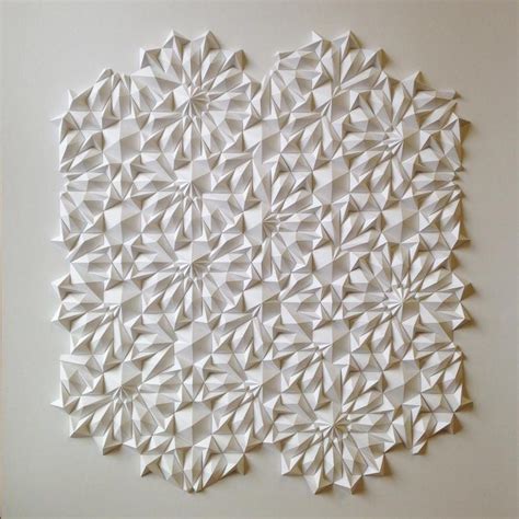 Geometric Paper Sculptures Matthew Shlian