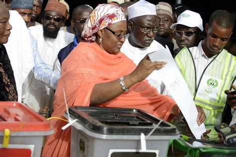 Nigeria First Lady Aisha Buhari Stands By Her Man