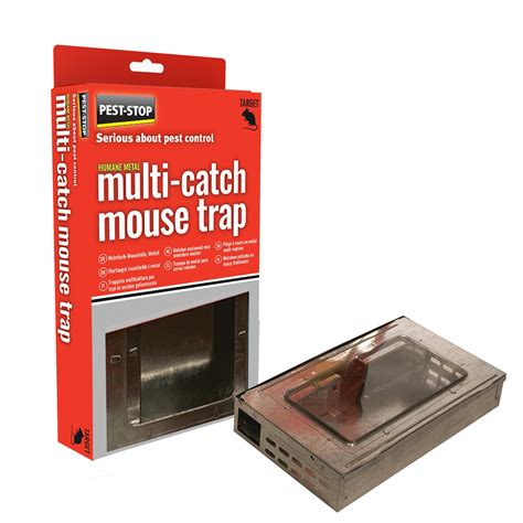 Pest Stop Multicatch Metal Mouse Trap Farm Supplier