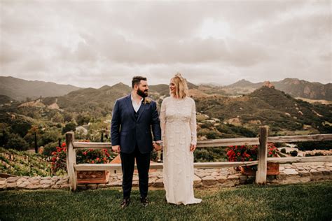 This Wine Loving Bride And Groom Married In A Rosé Inspired Rose Gold
