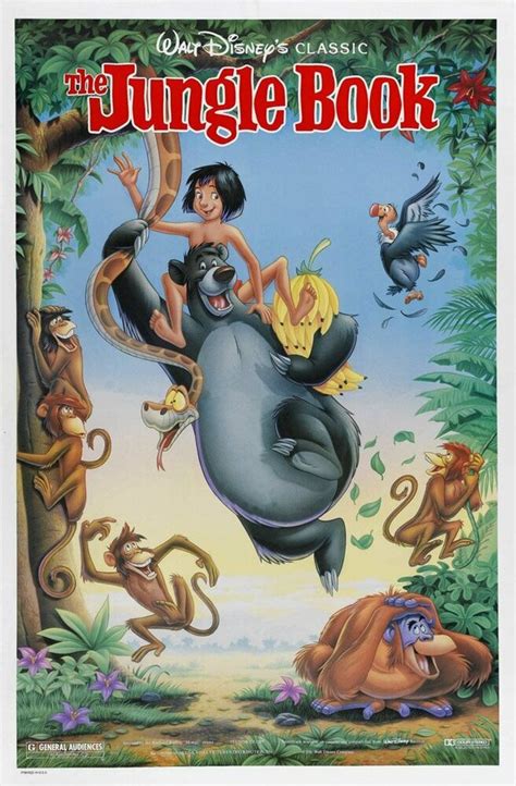 The movie is good and improves on the carton original due to the advanced visuals and storyline. THE JUNGLE BOOK MOVIE POSTER 2 Sided R1990 ORIGINAL 27x41 ...