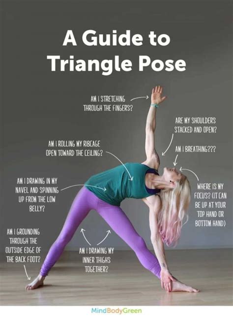 A Guide To Triangle Pose Infographics You Need To Look If You My Xxx Hot Girl