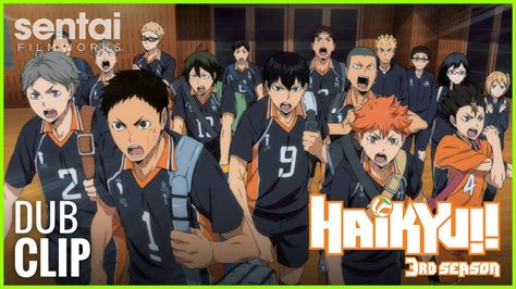 When is season 3 of haikyuu dub coming out ... Haikyuu starts with determined to be like the volleyball championship.
