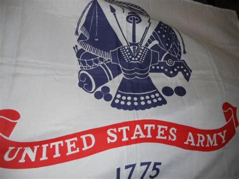 Lot Detail A Fantastic United States Army Flag