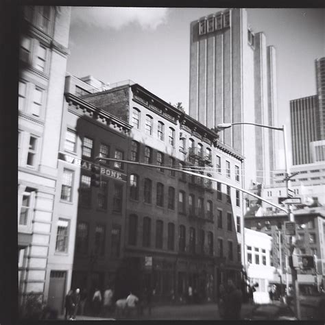 Lomography 120mm Film Black And White Nyc New York City New York City