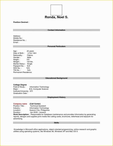 The best free resume templates. Completely Free Resume Template Download Of totally Free Resume Download Unique 23 Best ...