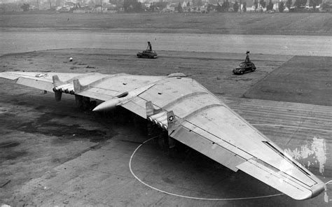 Northrop Xb 49 Flying Wing Bomber 1948 Its Wingspan 172 Feet Was