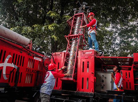 Mbanking telkomsel is an application that allows customers to conveniently access their bank account from mobile phone. Telkomsel Deployed 103 Mobile BTS during Christmas and New Year | Telkomsel