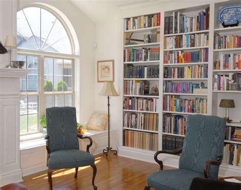 Hand Made Bookcase Overmantle Window Seats By Custom Wood Creations