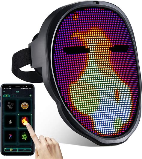 Buy Brookhaus Led Light Up Mask For Women Menchristmas Led Face Mask