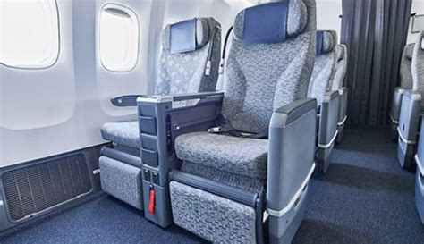 Seat Details For B777 300er Premium Economy Cabin In Flight