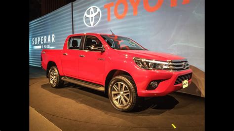 Toyota Apresenta Nova Hilux 2016 Para O Brasil Veja Versões E Preços