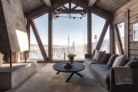 Fabulous Scandinavian Mountain Cabin With Moody Accents Daily Dream Decor