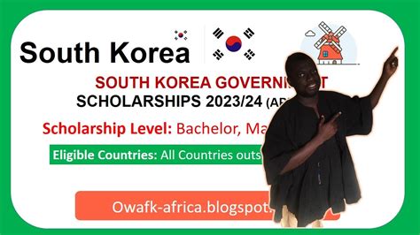 South Korea Scholarships In 2023 Fully Funded No Application Fee