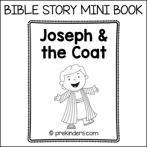 joseph and the coat of many colors christian preschool activities prekinders