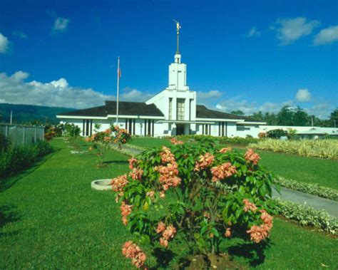 Mormon Temple Apia Samoa The Apia Samoa Mormon Temple Was Flickr