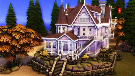 Coraline The Pink Palace Speedbuild The Sims 4 Youtube Images And