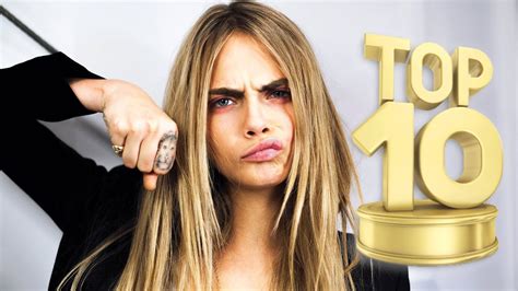 Cara Delevingne Top 10 Facts You Might Not Know Hollywire Youtube