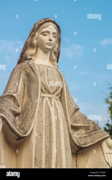 Old Classic Stone Statue Of Maria Magdalena Stock Photo Alamy