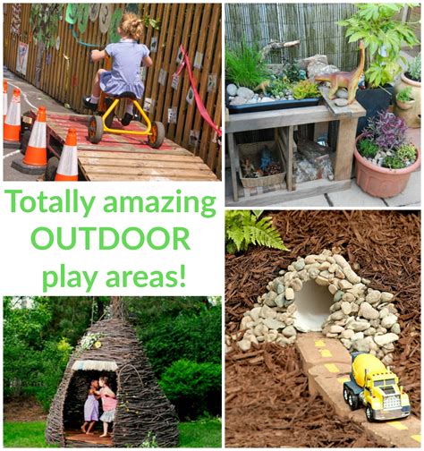 Inspiring Outdoor Play Spaces The Imagination Tree