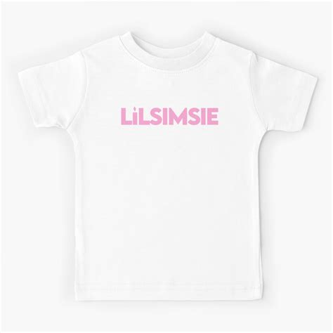 Lilsimsie Merch Lilsimsie Logo Kids T Shirt By Sulariam Redbubble