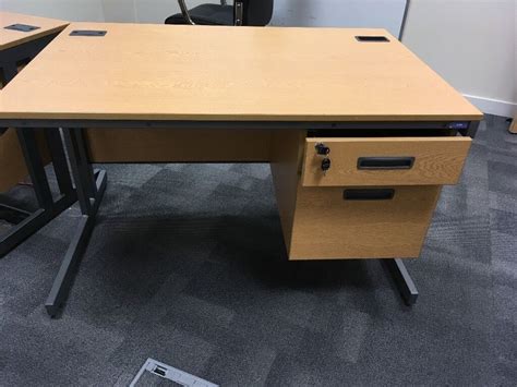 Choose from a variety of coordinating pieces, including executive desks, bookcases and hutches, file cabinets, and more. OAK OFFICE DESK/FURNITURE FOR SALE | in West End, Glasgow ...