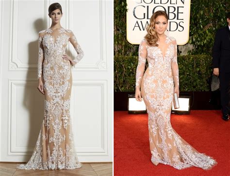 Jennifer Lopez İn Zuhair Murad 2013 Golden Globe Awards