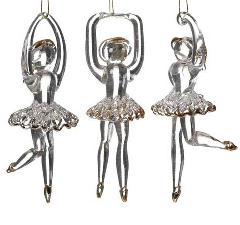 Beach christmas decorations ukfcu rewards. Glass Ballerina Hanging Ornament | Glass Christmas Decorations