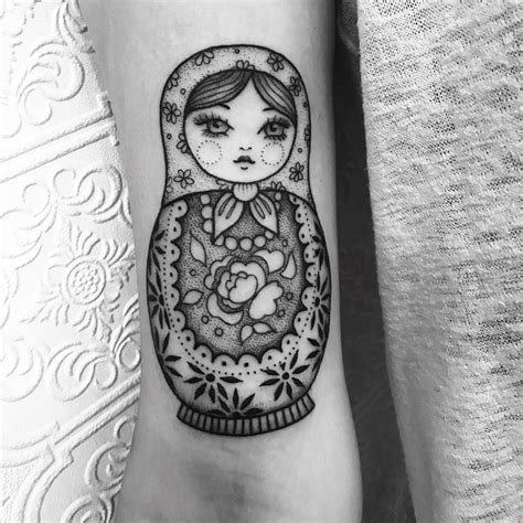 See This Instagram Photo By Anka Tattoo • 22 Likes Russian Doll Tattoo Doll Tattoo