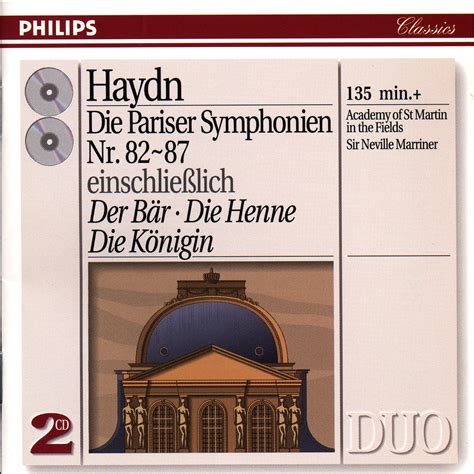 Haydn The Paris Symphonies Nos Videos