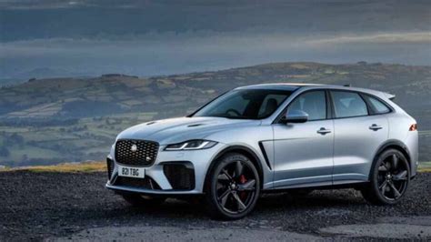 Jaguar Lança Linha 2022 Do Suv De Luxo F Pace Svr Com V8 De 550 Cv