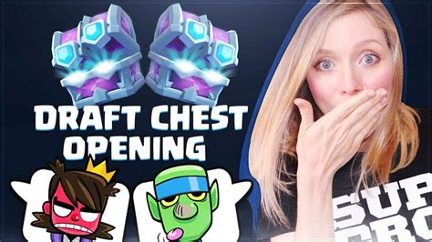 Draft Chest Opening Opening Magical Chest Opening Clash Royale Youtube