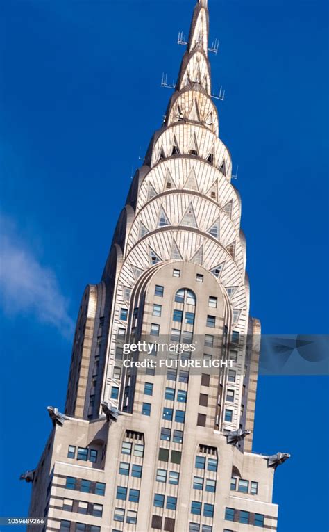 Chrysler Building Art Deco Skyscraper Manhattan New York City New York