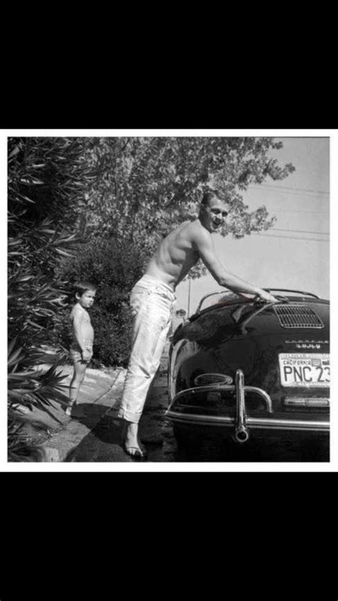 Steve Mcqueen With His Son Chad Personal Life Hollywood Golden Era