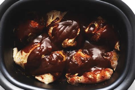 Crock Pot BBQ Chicken Thighs Low Carb With Jennifer