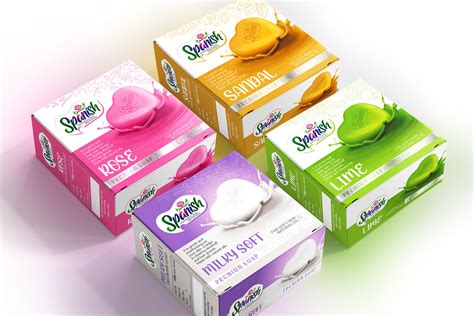 Spanish ‐ Premium Soap Box Design Packaging Of The World
