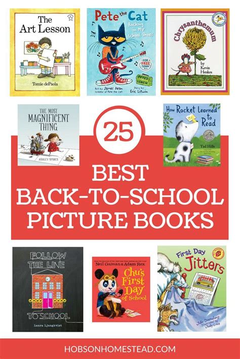 25 Best Back To School Picture Books Hobson Homestead Back To