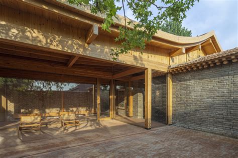Traditional Beijing Courtyard House Transformed Into Modern Home
